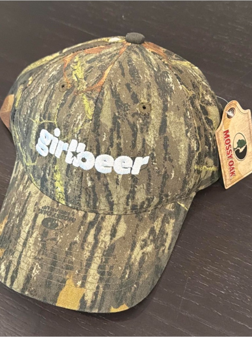 Mossy Oak Camo Baseball Cap - Green/Brown Camo Poosh Coachella Girlbeer